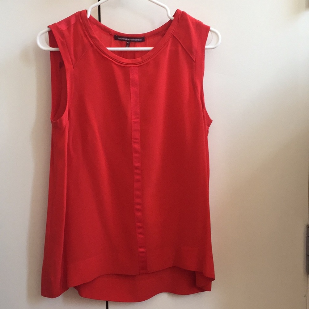 Comptoir des Cotonniers silk sleeveless blouse
